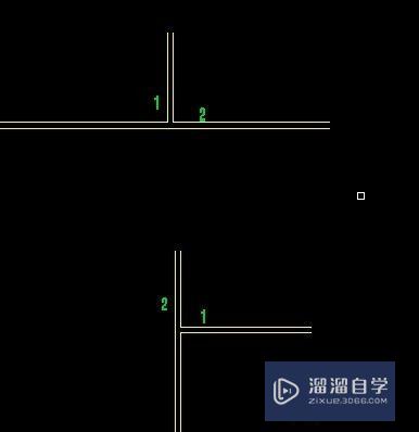 AutoCAD中ml多线修剪技巧总结：[2]t形工具