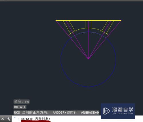 <esred>CAD</esred>怎么<esred>进行</esred>图形<esred>旋转</esred>？