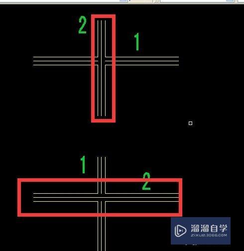 AutoCAD中ml多线修剪技巧总结：[1]十字工具