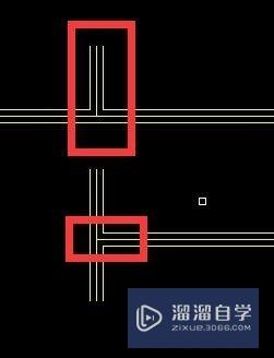 AutoCAD中ml多线修剪技巧总结：[2]t形工具