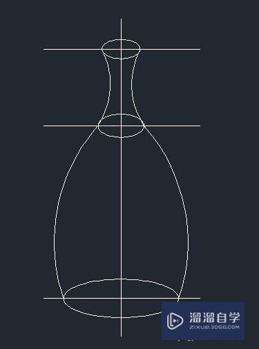 如何用CAD绘制花瓶？