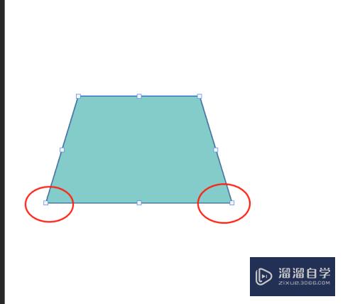 PS如何快速画梯形图形？