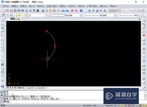 CAD的圆弧工具怎么用(cad的圆弧工具怎么用的)