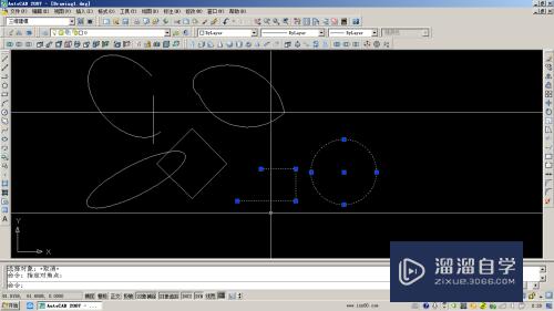 AutoCAD 中修改命令橡皮擦和（delete键）的使用