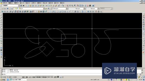 AutoCAD 中修改命令橡皮擦和（delete键）的使用