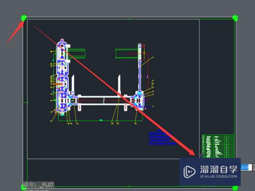 CAD怎样快速选择区域打印(cad怎样快速选择区域打印图纸)