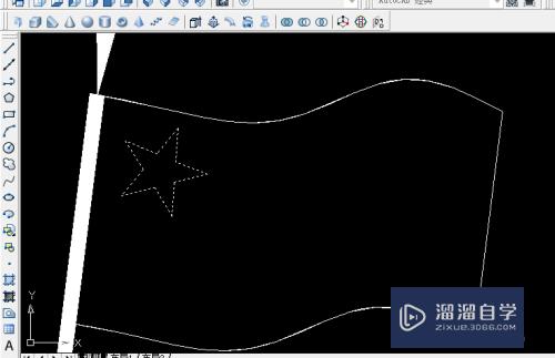用CAD怎么快速画五星红旗(用cad怎么快速画五星红旗图案)