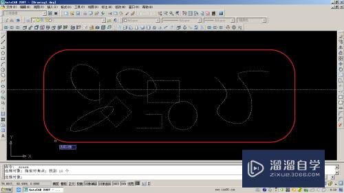 AutoCAD 中修改命令橡皮擦和（delete键）的使用