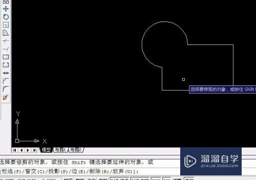 CAD怎么选择性的擦掉一段线(cad怎么选择一段线删除)
