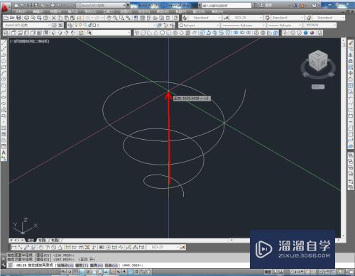 CAD如何制作三维螺旋(cad如何制作三维螺旋图)