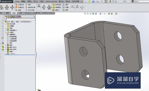 SolidWorks怎么导出钣金展开CAD加工图(solidworks钣金展开图怎么输出cad图)