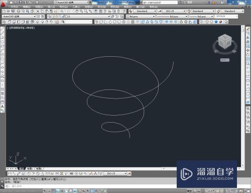 CAD如何制作三维螺旋(cad如何制作三维螺旋图)