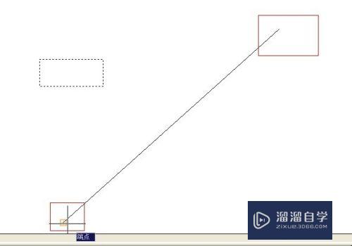 CAD的矩形与斜线怎么对齐(cad的矩形与斜线怎么对齐的)