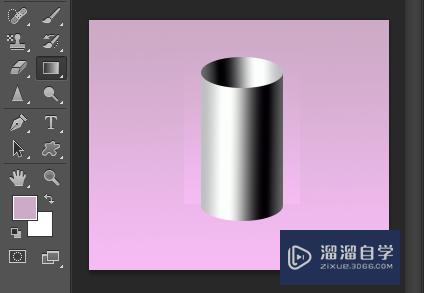 PS怎么绘制圆柱体(ps怎么绘制圆柱体图案)