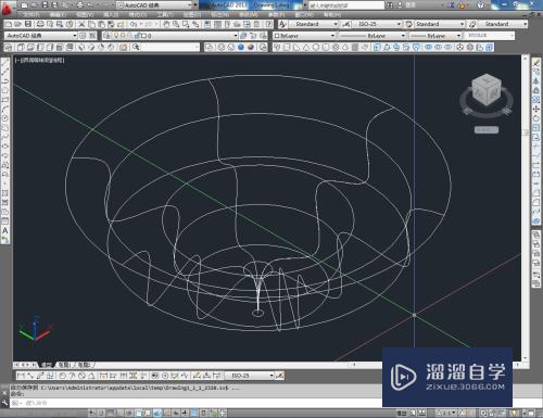 CAD怎样进行路径拉伸(cad怎么路径拉伸)