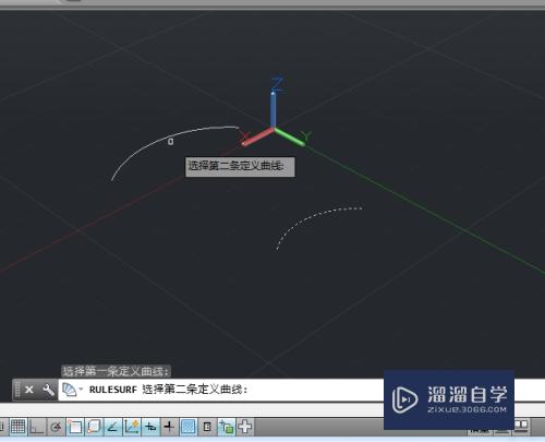 AutoCAD如何直纹网格？