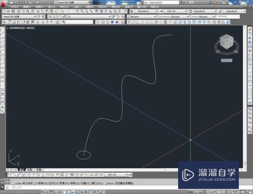 CAD怎样进行路径拉伸(cad怎么路径拉伸)