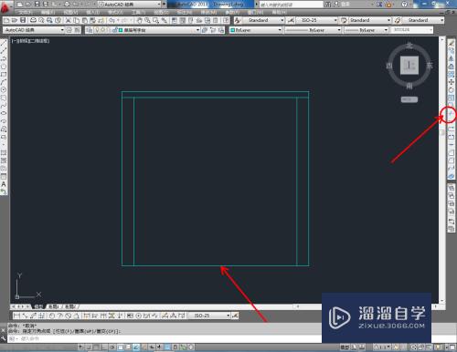 CAD如何制作单抽写字台平面图？