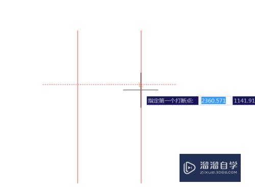 CAD怎么进行打断线条(cad怎么进行打断线条的命令)