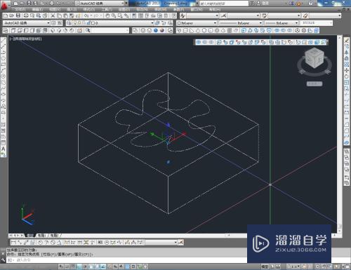 CAD如何使用实体编辑压印工具？