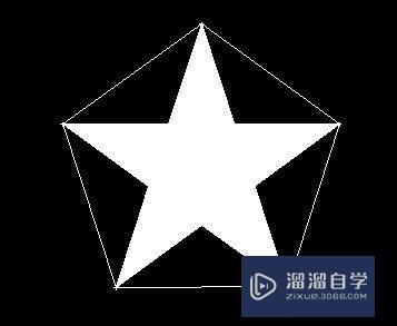 CAD怎样快速画五角星(cad怎样画五角星去掉多余线条)