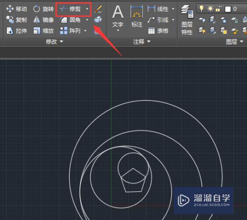 CAD如何绘制渐伸线(cad如何绘制渐伸线图形)