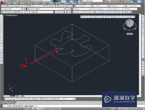 CAD如何使用实体编辑压印工具？