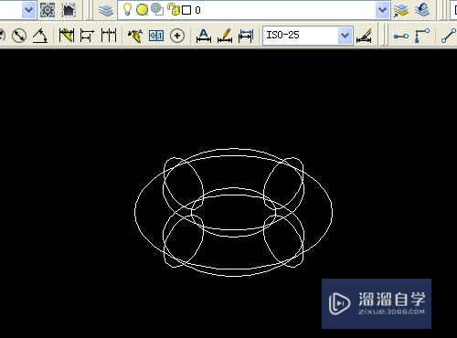 CAD怎样绘制圆环体(cad怎样绘制圆环体图形)