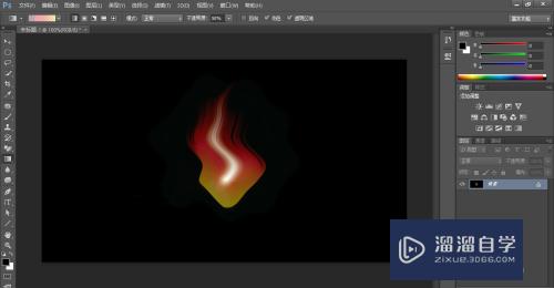 PS怎么做出火焰效果(ps怎么做出火焰效果图)
