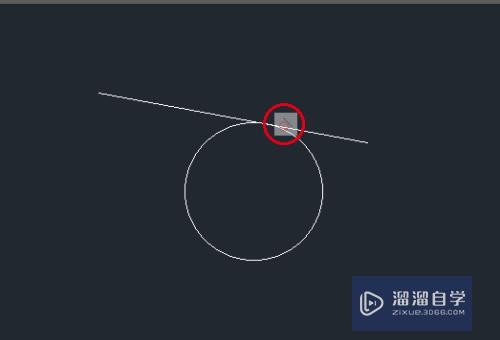 AutoCAD2018中相切约束怎么使用？