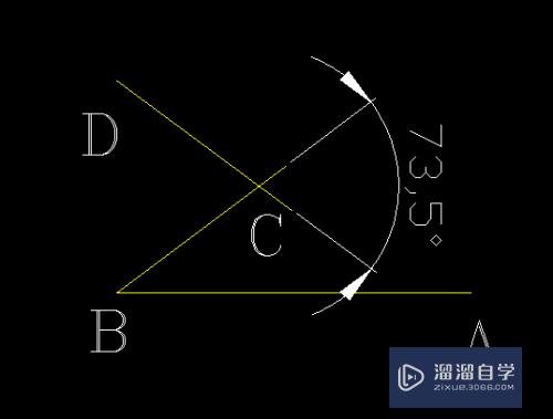 CAD中直线，旋转等命令集合的图形