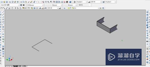 CAD怎么进行切换轴侧(cad怎么切换轴线)