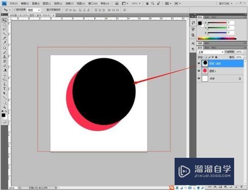 PS怎么快速制作月亮形状(ps怎么快速制作月亮形状图)