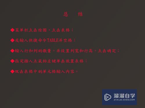 CAD插入表格快捷键怎么用