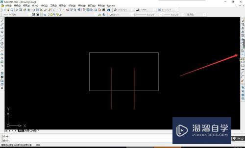 在AutoCAD2007绘图软件下修剪图形的方法