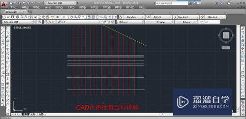 CAD如何快速进行延伸(cad如何快速进行延伸操作)