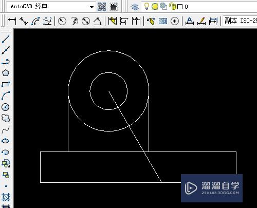 CAD如何旋转直线来画圆(cad中如何旋转直线)