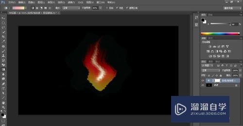 PS怎么做出火焰效果(ps怎么做出火焰效果图)