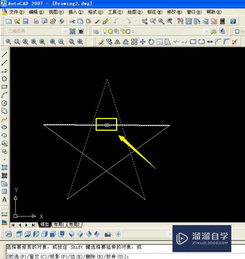 CAD2007教程-【修剪工具的使用】