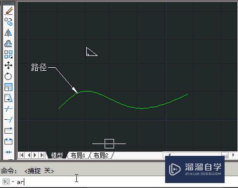 CAD2013的路径阵列怎么用(2010版cad路径阵列怎么用)