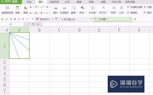 Excel里怎么画多条斜线(excel里怎么画多条斜线框)