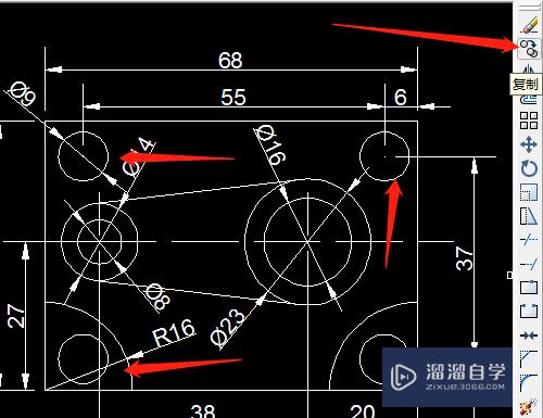 CAD复制工具如何操作使用(cad复制工具如何操作使用教程)