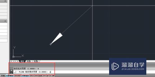 CAD2007带箭头直线怎么画？