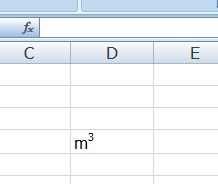 Excel怎么输入立方米或四次方之类的(excel如何输入立方米)