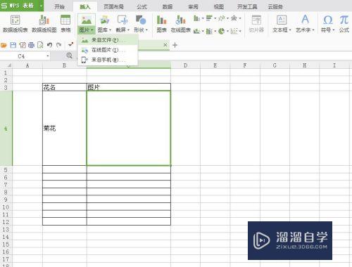 怎么在Excel表格中插入图片