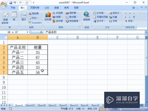 Excel2007如何制作饼图(excel2007怎么做饼状图)