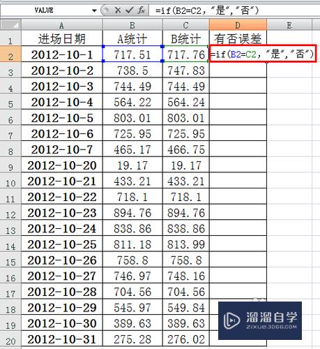 怎么用Excel对数据进行对比(怎么用excel对数据进行对比分析)