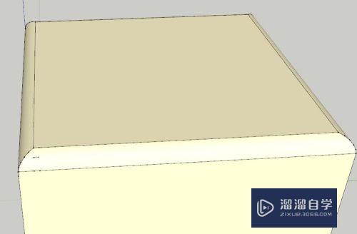 SketchUp(草绘大师)如何实现CAD中的倒圆角命令？