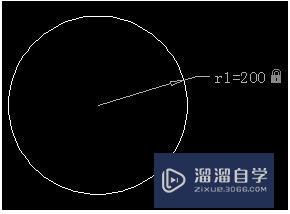 AutoCAD如何标注半径尺寸约束？