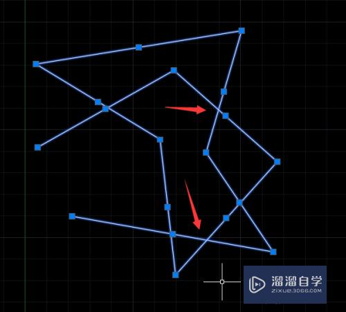 CAD如何查出自交叉线(cad线交叉了怎么表明)